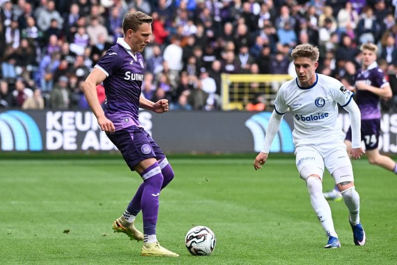Football. Jupiler Pro League. RSC Anderlecht - KAA Gent. 12.04.2026