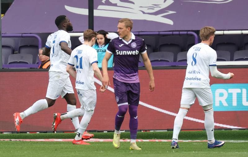 Football. Jupiler Pro League. RSC Anderlecht - KAA Gent. 12.04.2026