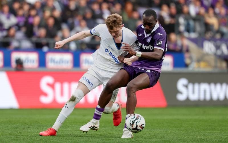 Football. Jupiler Pro League. RSC Anderlecht - KAA Gent. 12.04.2026