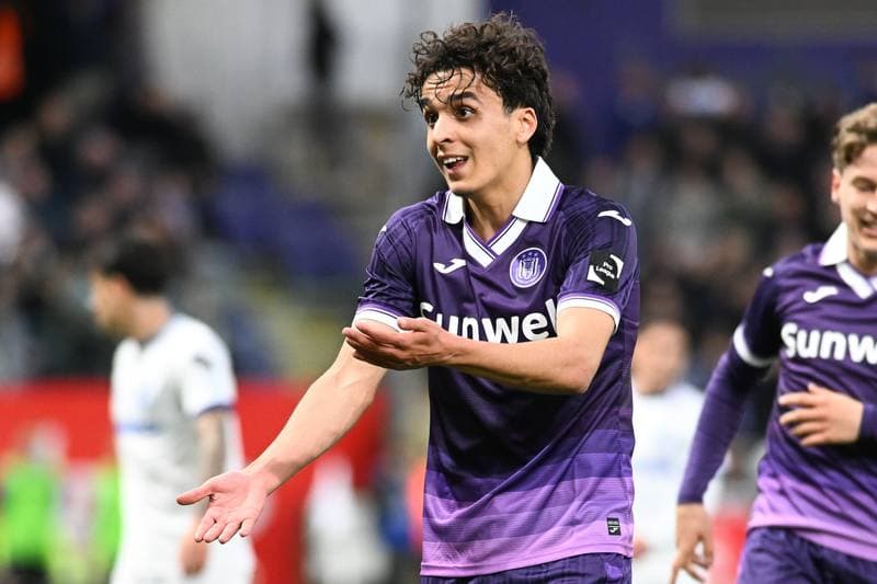 Football. Jupiler Pro League. RSC Anderlecht - KAA Gent. 12.04.2026