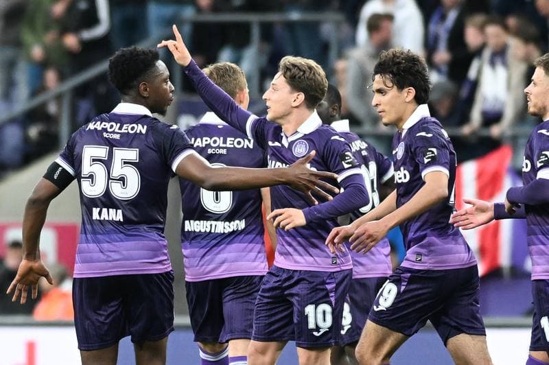 Football. Jupiler Pro League. RSC Anderlecht - KAA Gent. 12.04.2026