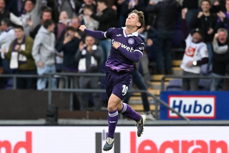 Football. Jupiler Pro League. RSC Anderlecht - KAA Gent. 12.04.2026