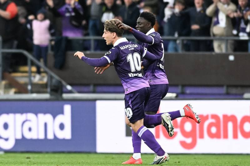 Football. Jupiler Pro League. RSC Anderlecht - KAA Gent. 12.04.2026