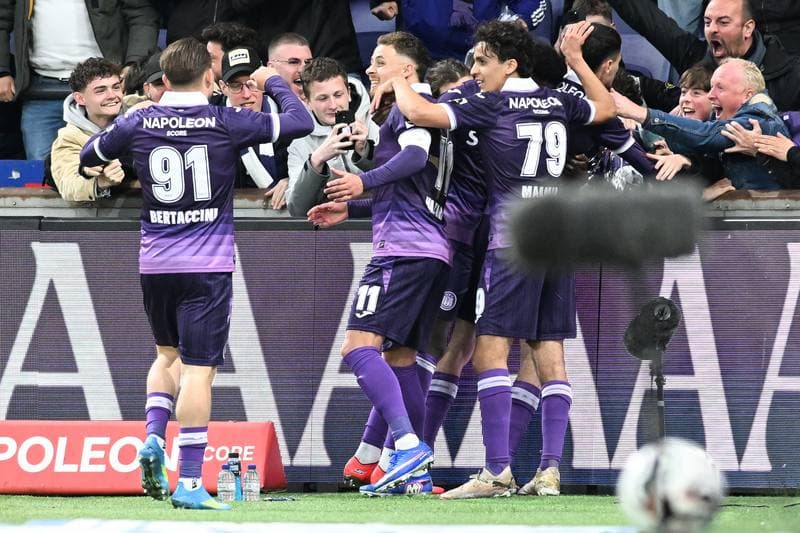 Football. Jupiler Pro League. RSC Anderlecht - KAA Gent. 12.04.2026