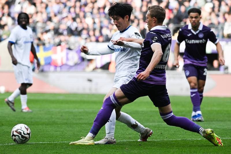 Football. Jupiler Pro League. RSC Anderlecht - KAA Gent. 12.04.2026