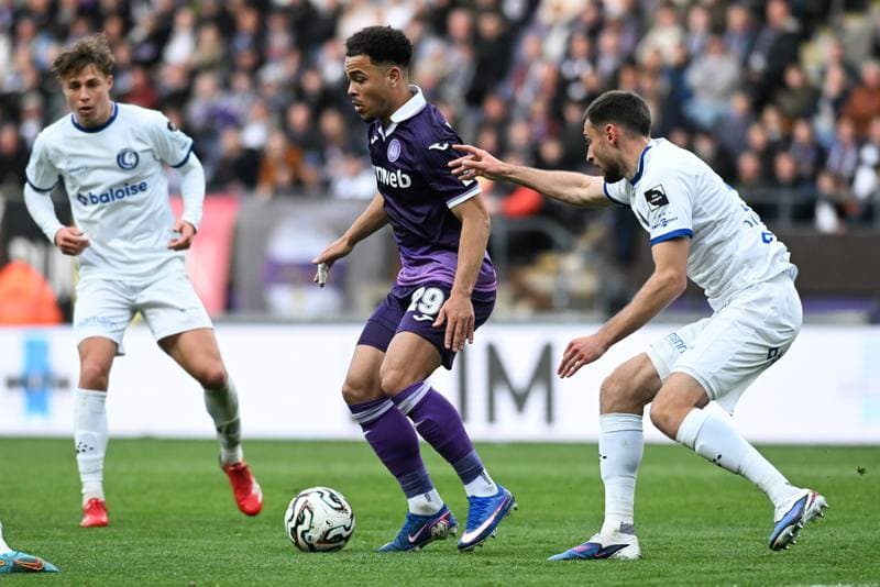 Football. Jupiler Pro League. RSC Anderlecht - KAA Gent. 12.04.2026