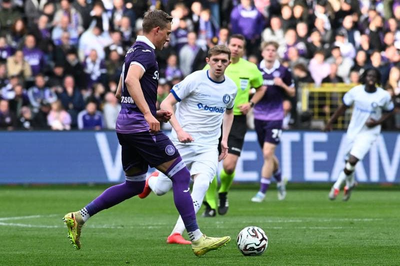 Football. Jupiler Pro League. RSC Anderlecht - KAA Gent. 12.04.2026