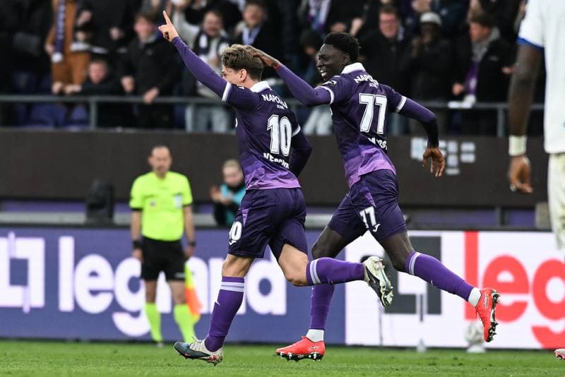 Football. Jupiler Pro League. RSC Anderlecht - KAA Gent. 12.04.2026
