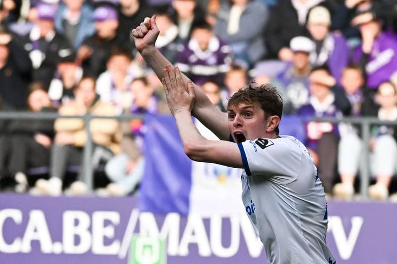 Football. Jupiler Pro League. RSC Anderlecht - KAA Gent. 12.04.2026