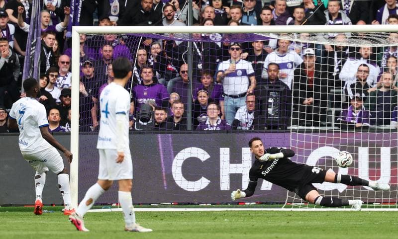 Football. Jupiler Pro League. RSC Anderlecht - KAA Gent. 12.04.2026