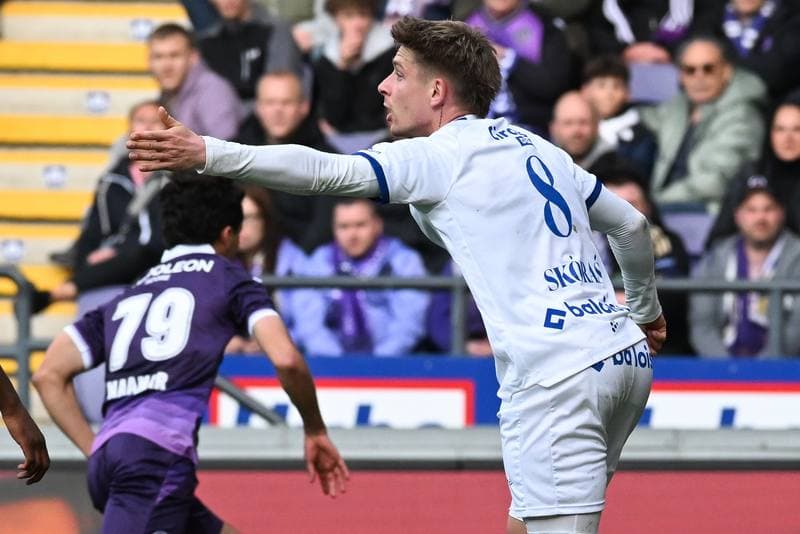 Football. Jupiler Pro League. RSC Anderlecht - KAA Gent. 12.04.2026