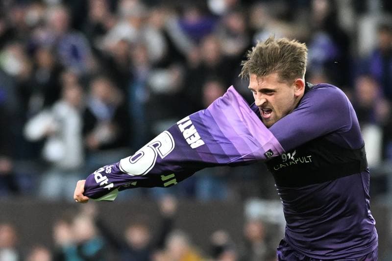 Football. Jupiler Pro League. RSC Anderlecht - KAA Gent. 12.04.2026