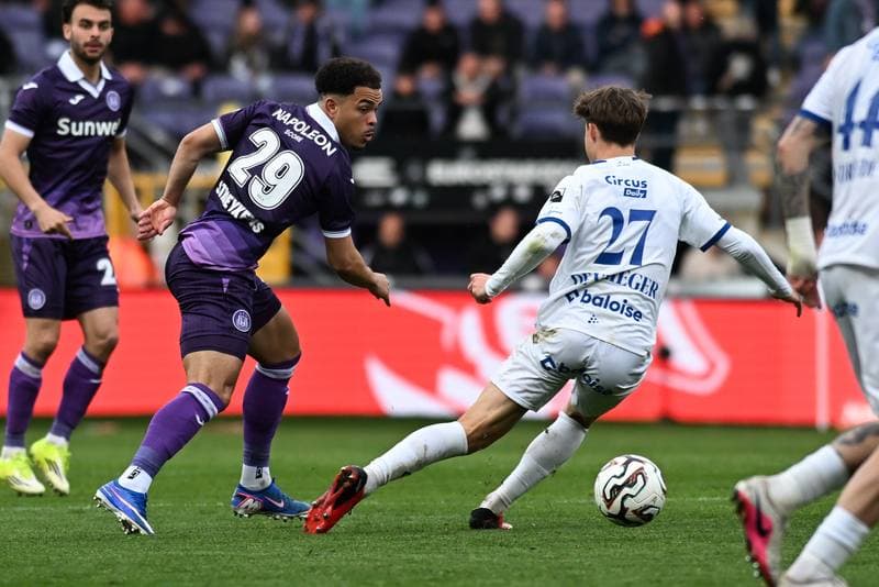 Football. Jupiler Pro League. RSC Anderlecht - KAA Gent. 12.04.2026
