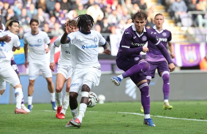 Football. Jupiler Pro League. RSC Anderlecht - KAA Gent. 12.04.2026