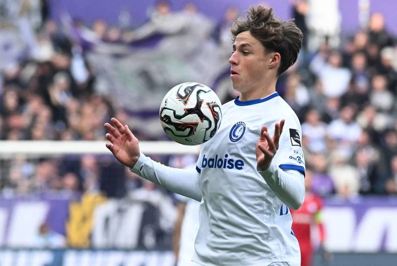 Football. Jupiler Pro League. RSC Anderlecht - KAA Gent. 12.04.2026