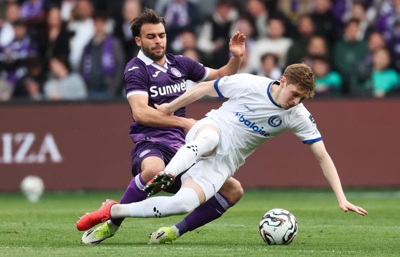Football. Jupiler Pro League. RSC Anderlecht - KAA Gent. 12.04.2026