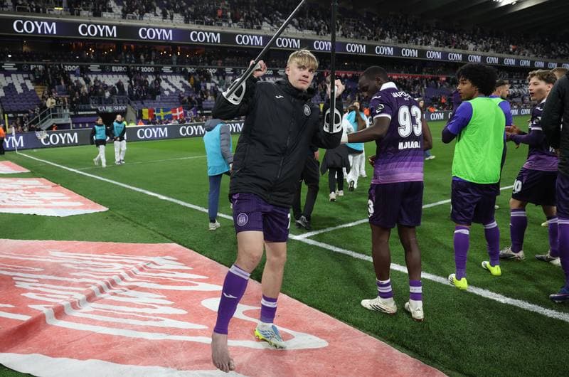 Football. Jupiler Pro League. RSC Anderlecht - KAA Gent. 12.04.2026