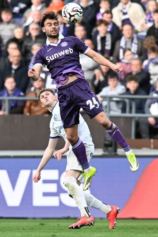 Football. Jupiler Pro League. RSC Anderlecht - KAA Gent. 12.04.2026