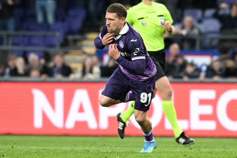 Football. Jupiler Pro League. RSC Anderlecht - KAA Gent. 12.04.2026