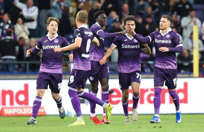 Football. Jupiler Pro League. RSC Anderlecht - KAA Gent. 12.04.2026