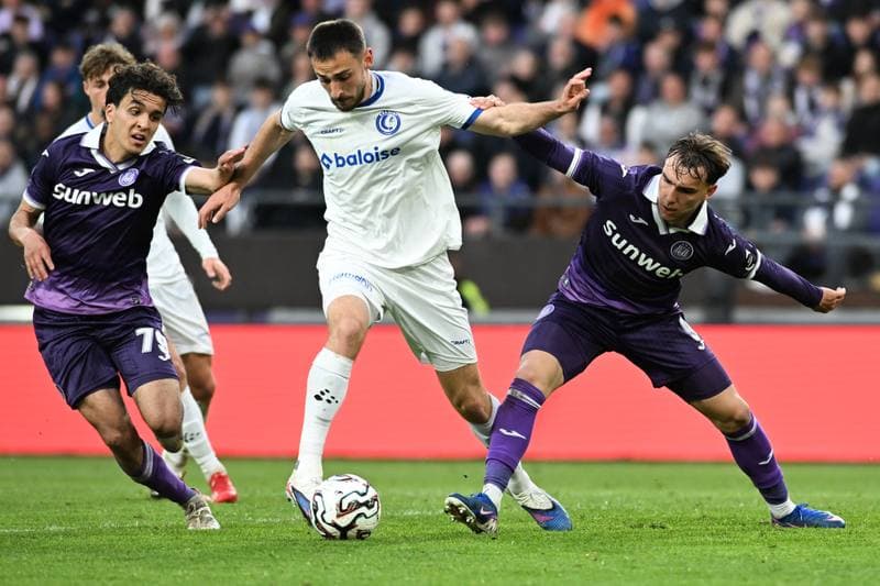 Football. Jupiler Pro League. RSC Anderlecht - KAA Gent. 12.04.2026