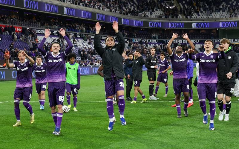 Football. Jupiler Pro League. RSC Anderlecht - KAA Gent. 12.04.2026