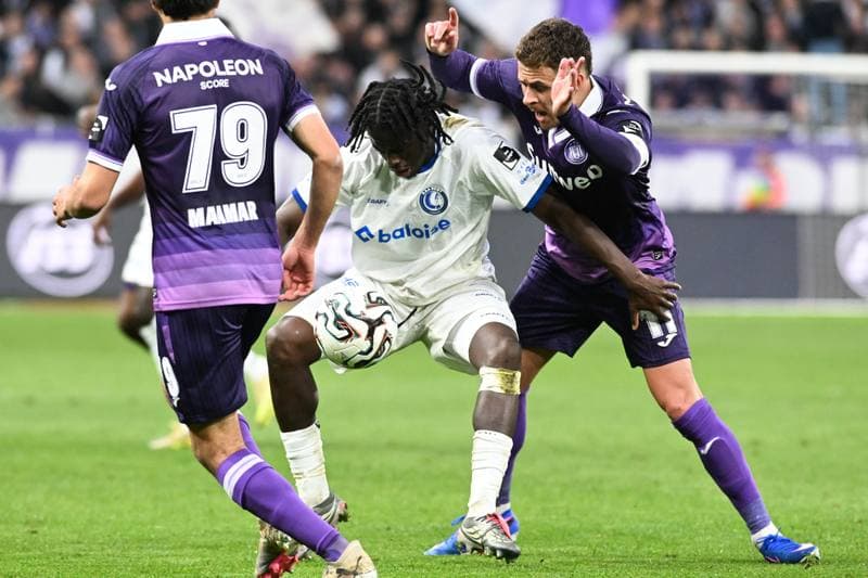 Football. Jupiler Pro League. RSC Anderlecht - KAA Gent. 12.04.2026