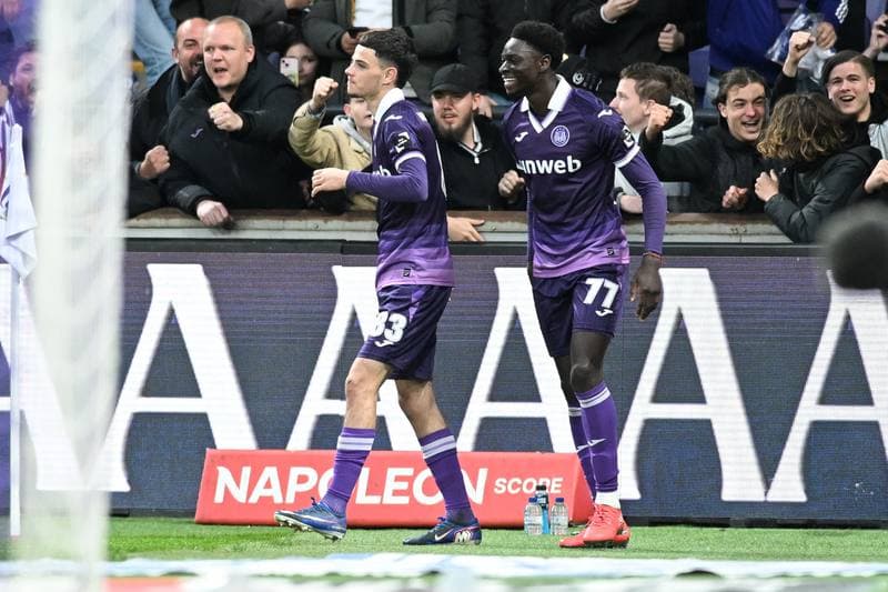 Football. Jupiler Pro League. RSC Anderlecht - KAA Gent. 12.04.2026