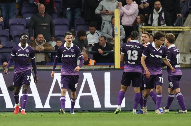 Football. Jupiler Pro League. RSC Anderlecht - KAA Gent. 12.04.2026