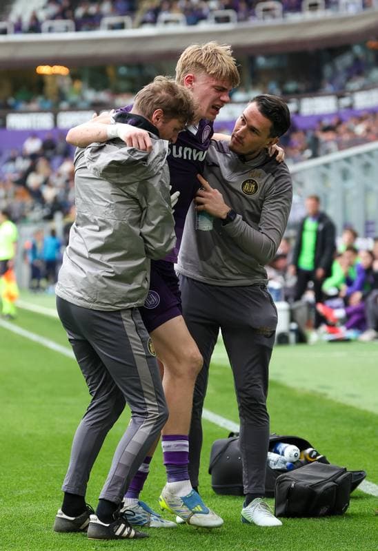 Football. Jupiler Pro League. RSC Anderlecht - KAA Gent. 12.04.2026