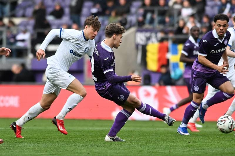 Football. Jupiler Pro League. RSC Anderlecht - KAA Gent. 12.04.2026