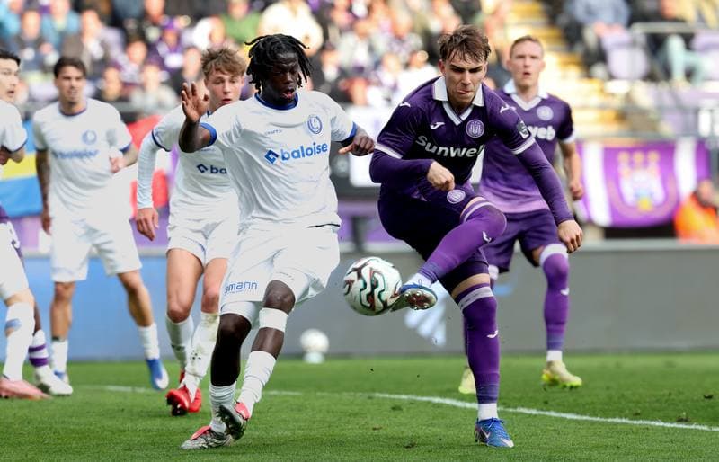 Football. Jupiler Pro League. RSC Anderlecht - KAA Gent. 12.04.2026