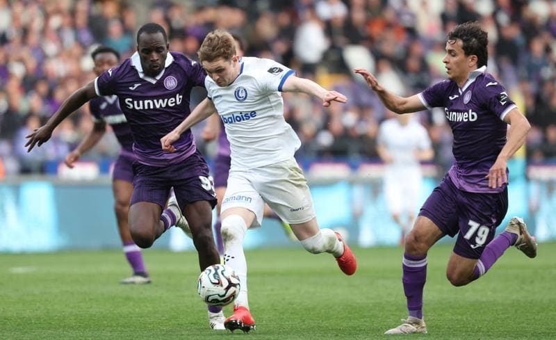 Football. Jupiler Pro League. RSC Anderlecht - KAA Gent. 12.04.2026