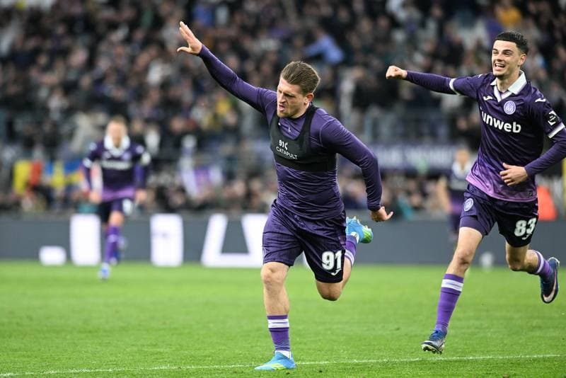 Football. Jupiler Pro League. RSC Anderlecht - KAA Gent. 12.04.2026