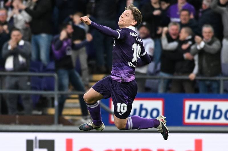 Football. Jupiler Pro League. RSC Anderlecht - KAA Gent. 12.04.2026