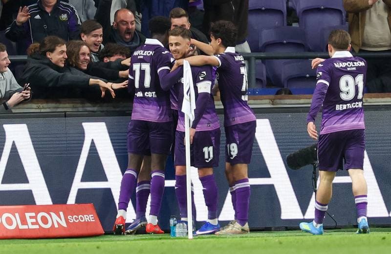 Football. Jupiler Pro League. RSC Anderlecht - KAA Gent. 12.04.2026