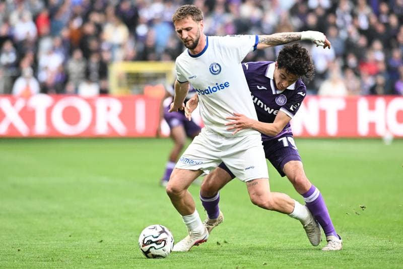 Football. Jupiler Pro League. RSC Anderlecht - KAA Gent. 12.04.2026