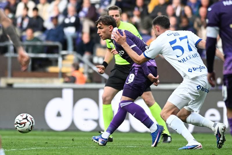 Football. Jupiler Pro League. RSC Anderlecht - KAA Gent. 12.04.2026