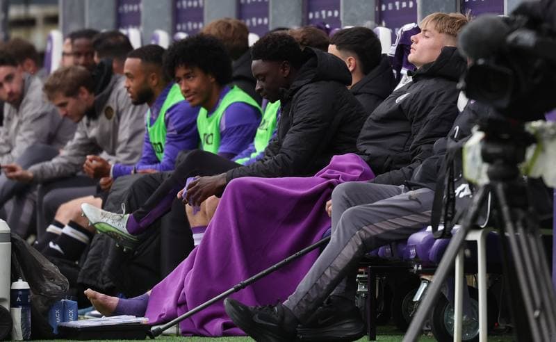 Football. Jupiler Pro League. RSC Anderlecht - KAA Gent. 12.04.2026