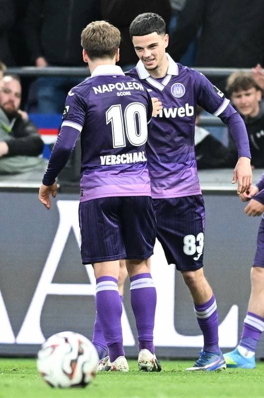 Football. Jupiler Pro League. RSC Anderlecht - KAA Gent. 12.04.2026