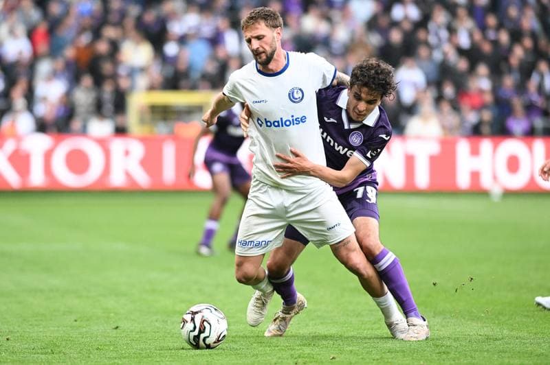 Football. Jupiler Pro League. RSC Anderlecht - KAA Gent. 12.04.2026