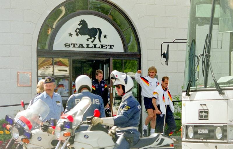 Football. Germany. Training. 17.06.1992