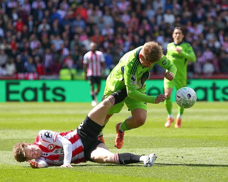 Football. Premier League. Brentford - Fulham. 18.04.2026