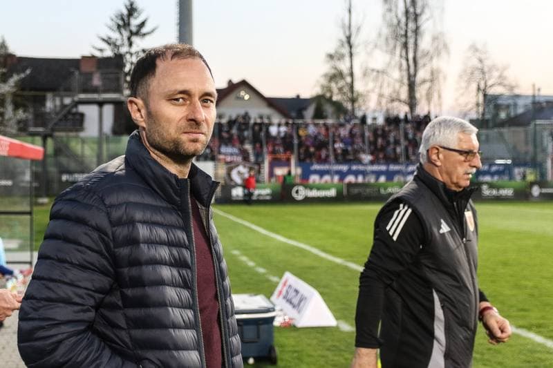 Football. Betclic I Liga. Puszcza Niepolomice - Polonia Bytom. 18.04.2026
