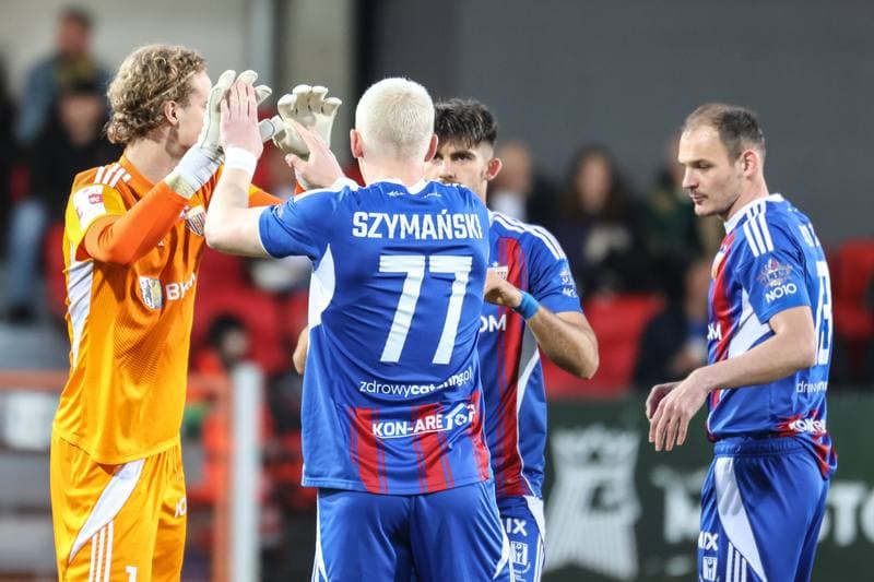 Football. Betclic I Liga. Puszcza Niepolomice - Polonia Bytom. 18.04.2026