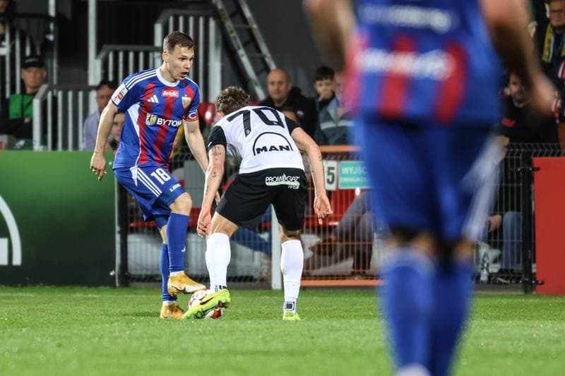 Football. Betclic I Liga. Puszcza Niepolomice - Polonia Bytom. 18.04.2026