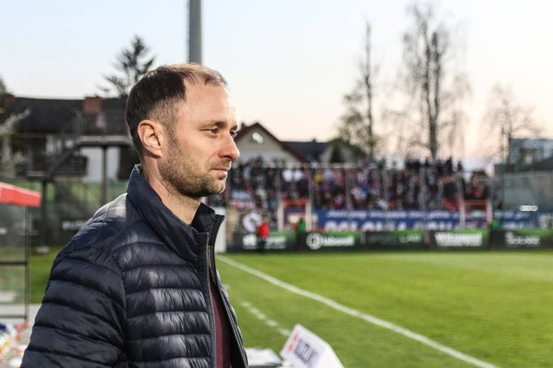 Football. Betclic I Liga. Puszcza Niepolomice - Polonia Bytom. 18.04.2026