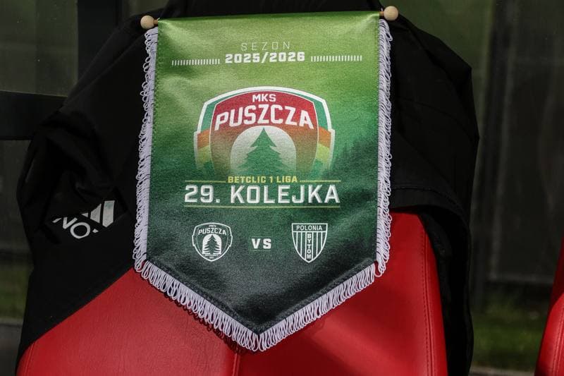 Football. Betclic I Liga. Puszcza Niepolomice - Polonia Bytom. 18.04.2026