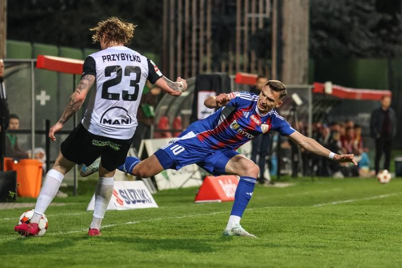 Football. Betclic I Liga. Puszcza Niepolomice - Polonia Bytom. 18.04.2026