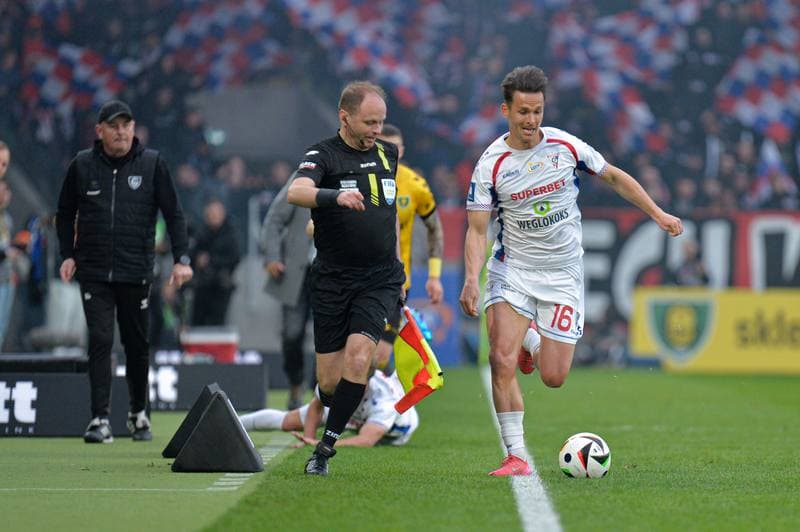 Football. PKO BP Ekstraklasa. GKS Katowice - Gornik Zabrze. 30.03.2025
